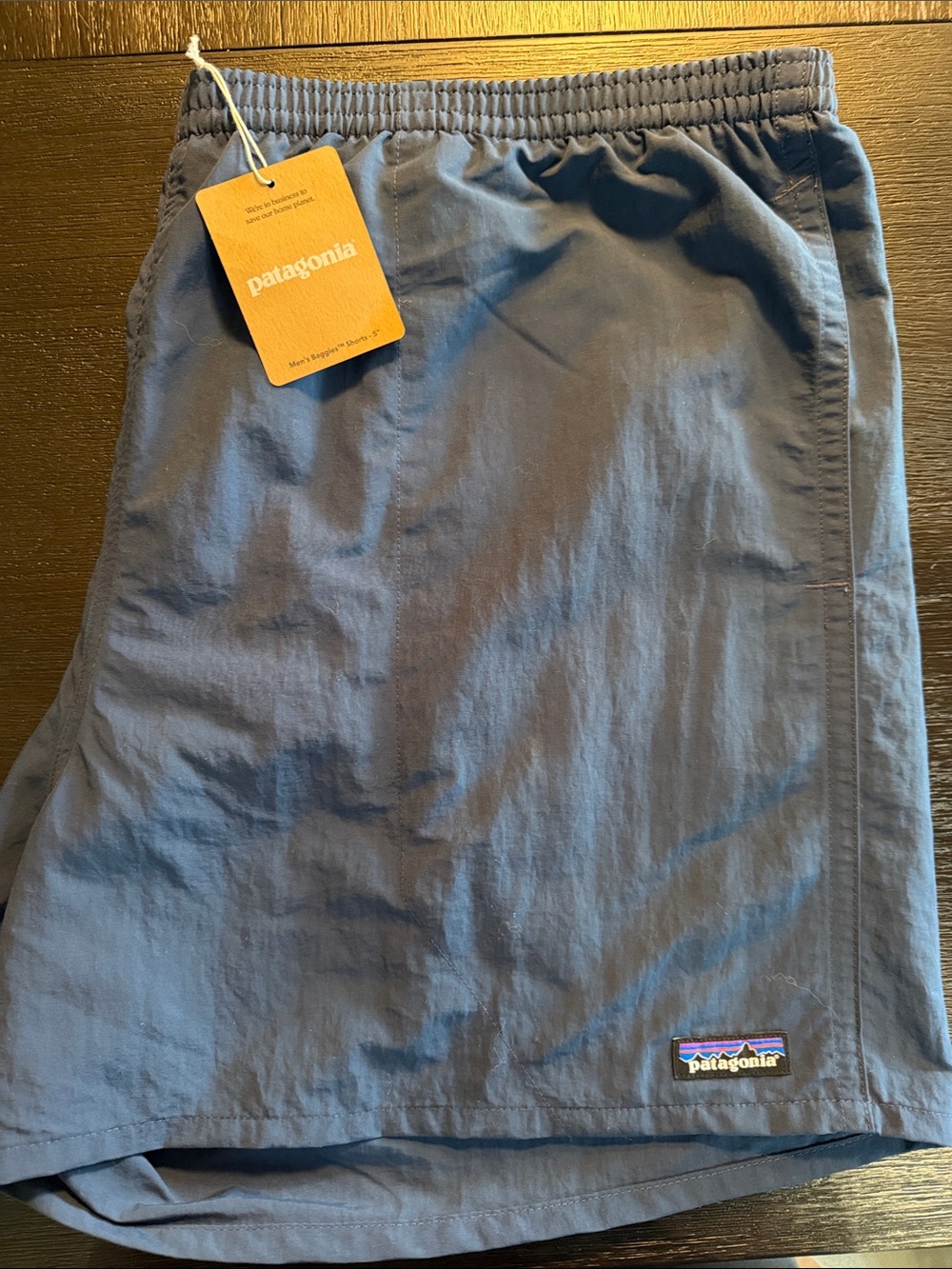 NWT new Patagonia Slate Blue Swim trunk / hybrid Shorts Men’s XXL
